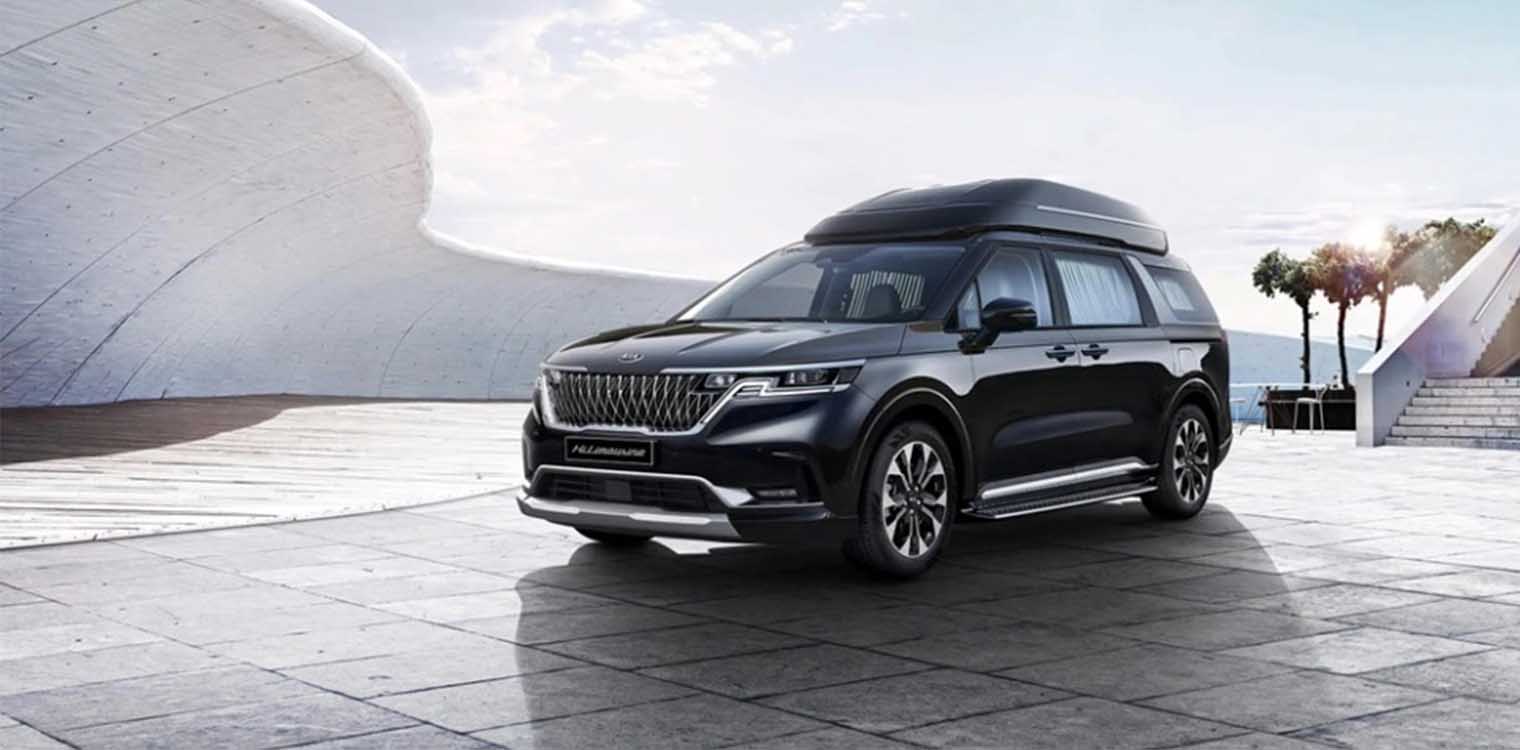 Πολυτέλεια και ανέσεις λιμουζίνας για το Kia Carnival