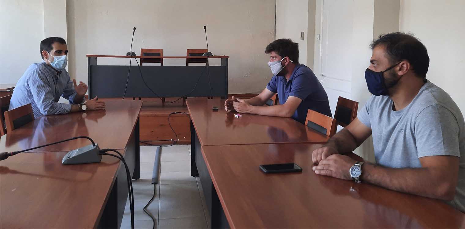 Επίσκεψη και συναντήσεις Γιαννόπουλου στην ΔΕ Ανδρίτσαινας
