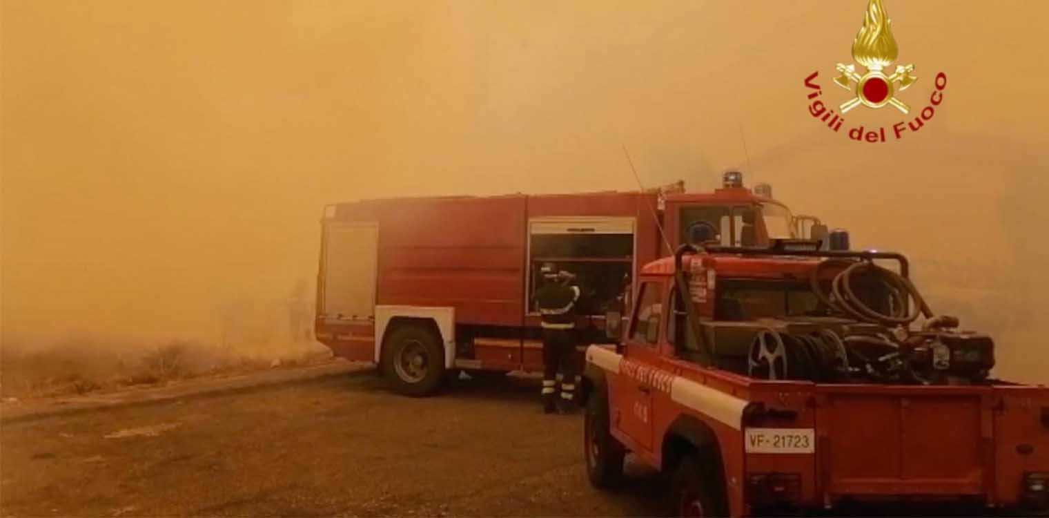 ΕΕ: Ευχαριστίες σε Ελλάδα και Γαλλία για τη συνδρομή τους στην προσπάθεια κατάσβεσης των πυρκαγιών στη Σαρδηνία