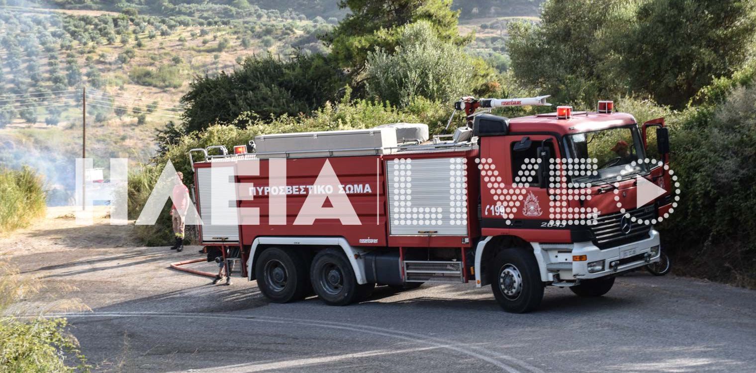 Αγ. Άννα Γουμέρου: Τραυματίστηκε αστυνομικός που παρασύρθηκε από πυροσβεστικό όχημα