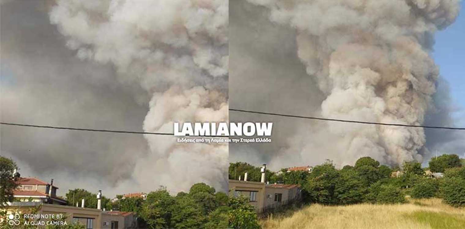 Φωτιά - Εύβοια: Εκκενώθηκαν 12 χωριά - Καίγονται σπίτια σε 10 χωριά