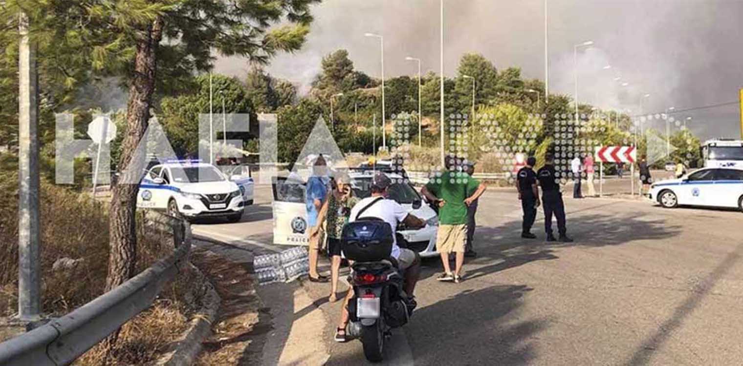 Λιναριά: Η πυρκαγιά απειλεί τα σπίτια