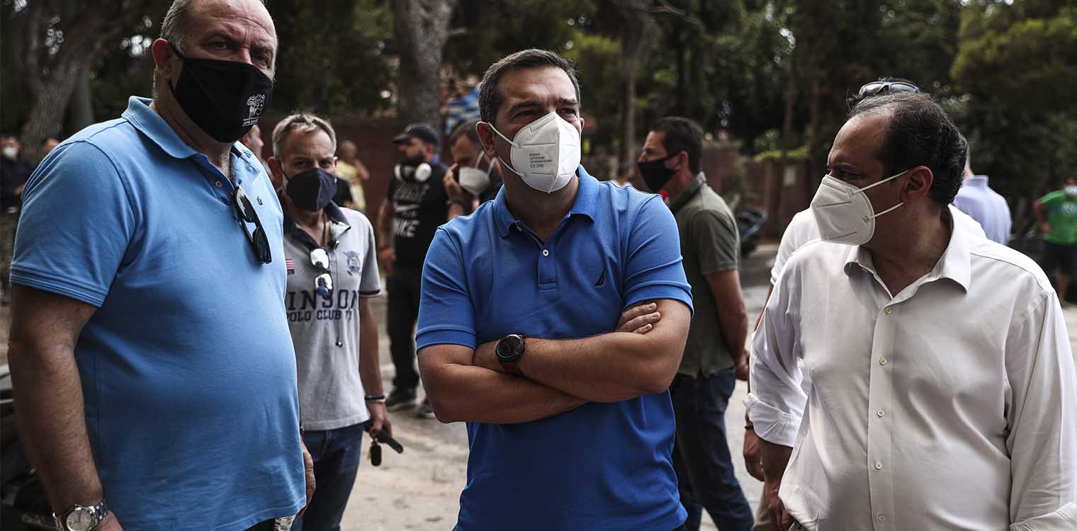 Τσίπρας από Κρυονέρι: Ολόψυχα κουράγιο στους πολίτες που δοκιμάζονται