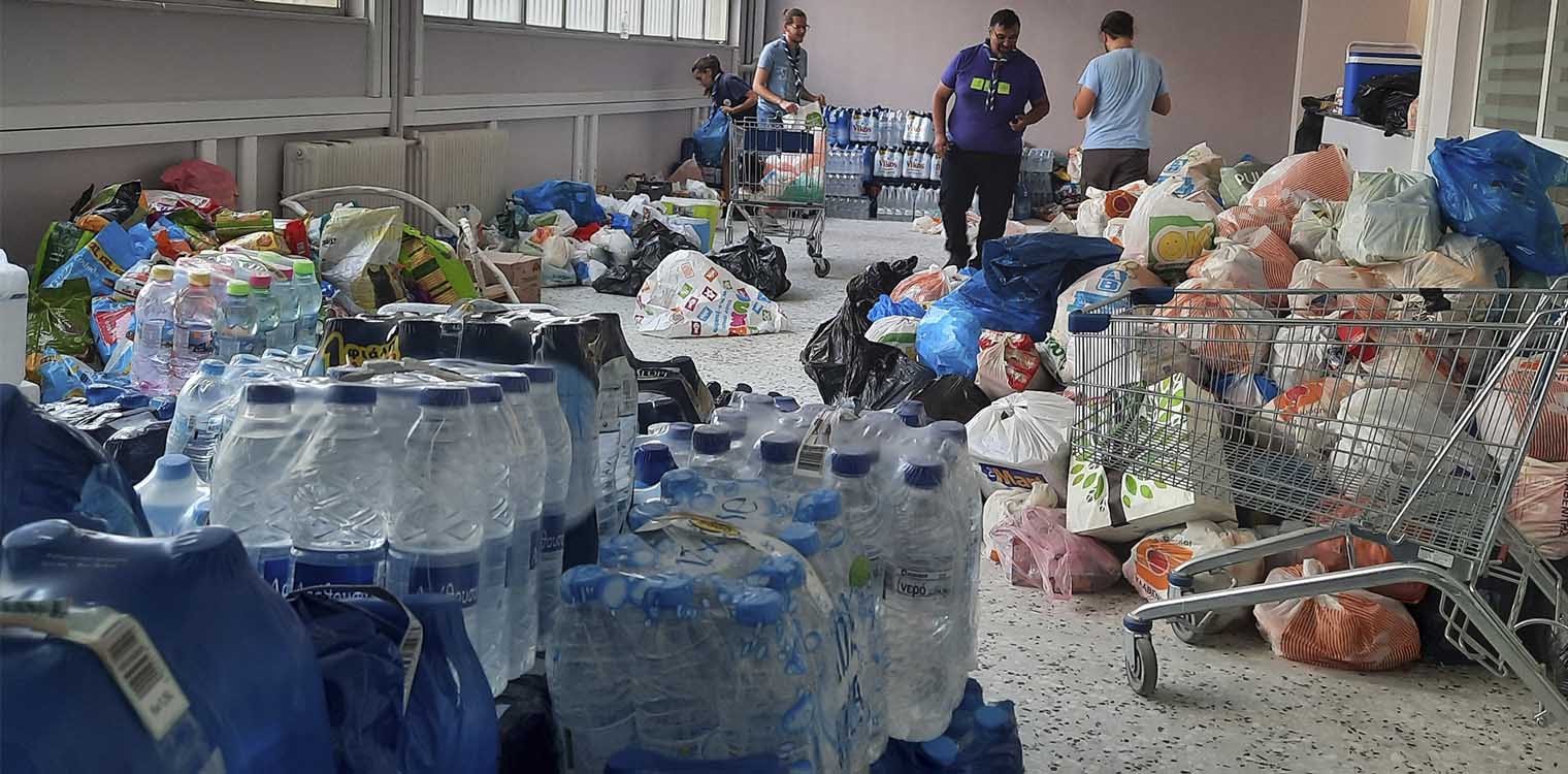 ΠΕ Ηλείας: Ανθρωπιστική βοήθεια στις πληττόμενες περιοχές