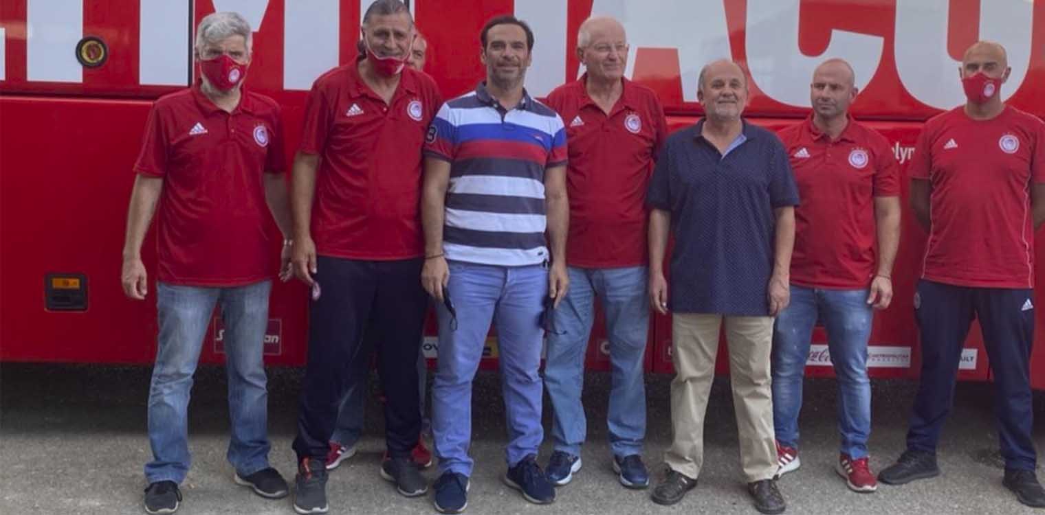 Ο Δ. Νικολακόπουλος, υποδέχτηκε την ανθρωπιστική βοήθεια της ΠΑΕ Ολυμπιακός για την Ηλεία
