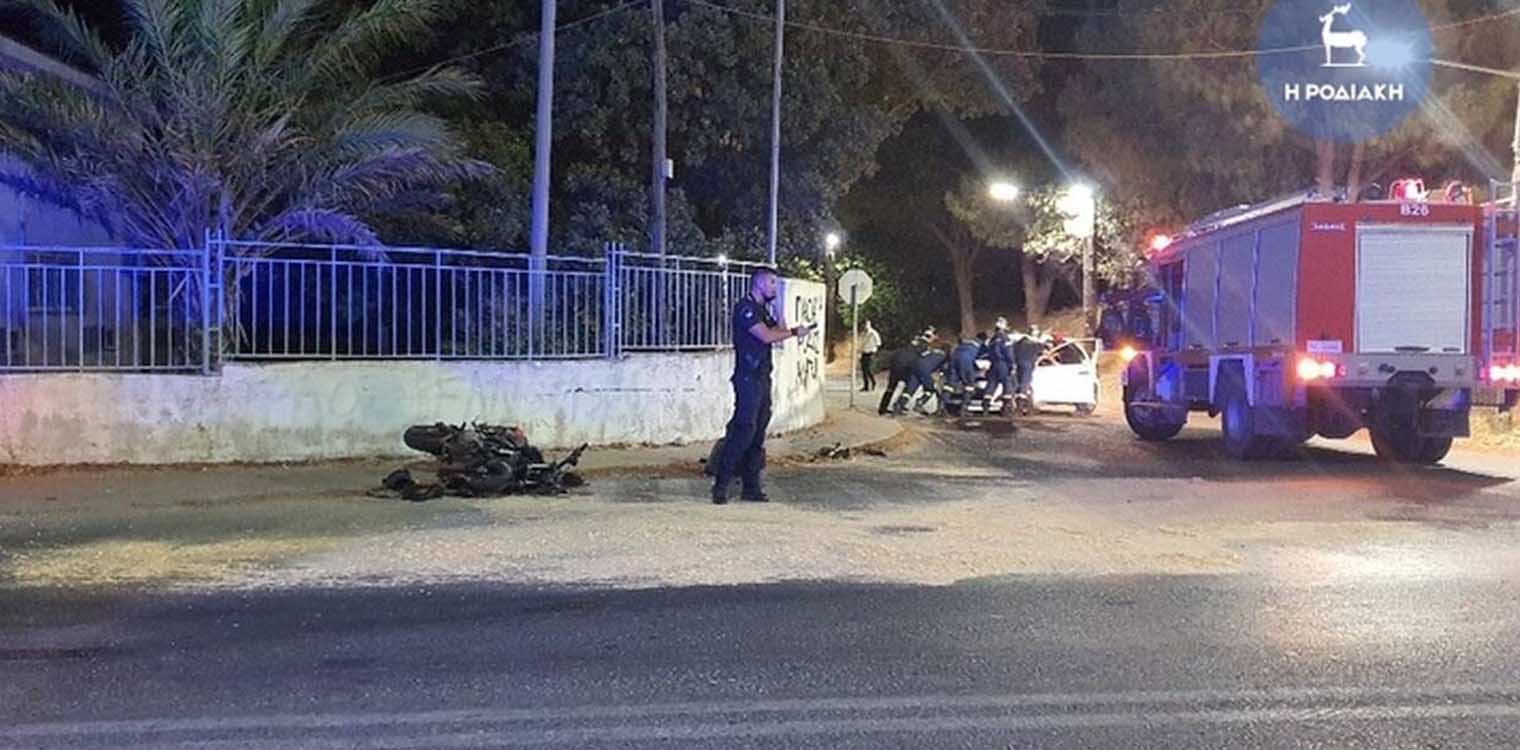 Θανατηφόρο τροχαίο στη Ρόδο - Ένας νεκρός και 4 τραυματίες