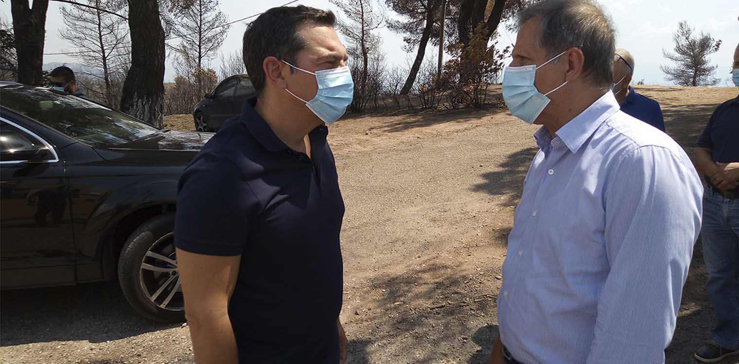 Γεωργιόπουλος προς Τσίπρα: Η Ολυμπία απαιτεί Ειδικό Πρόγραμμα Ανασυγκρότησης