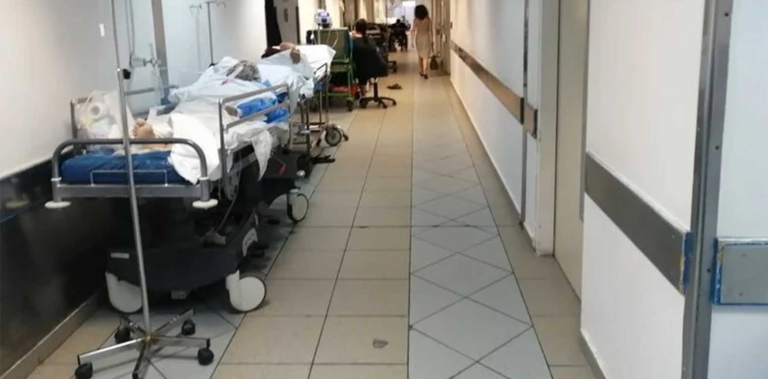 Πάτρα: Γέμισαν ράντζα οι διάδρομοι του ΠΓΝΠ