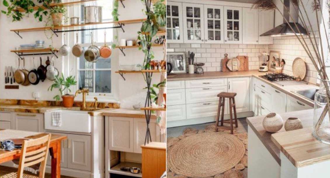 5 Ιδέες για να φτιάξεις μια υπέροχη boho κουζίνα