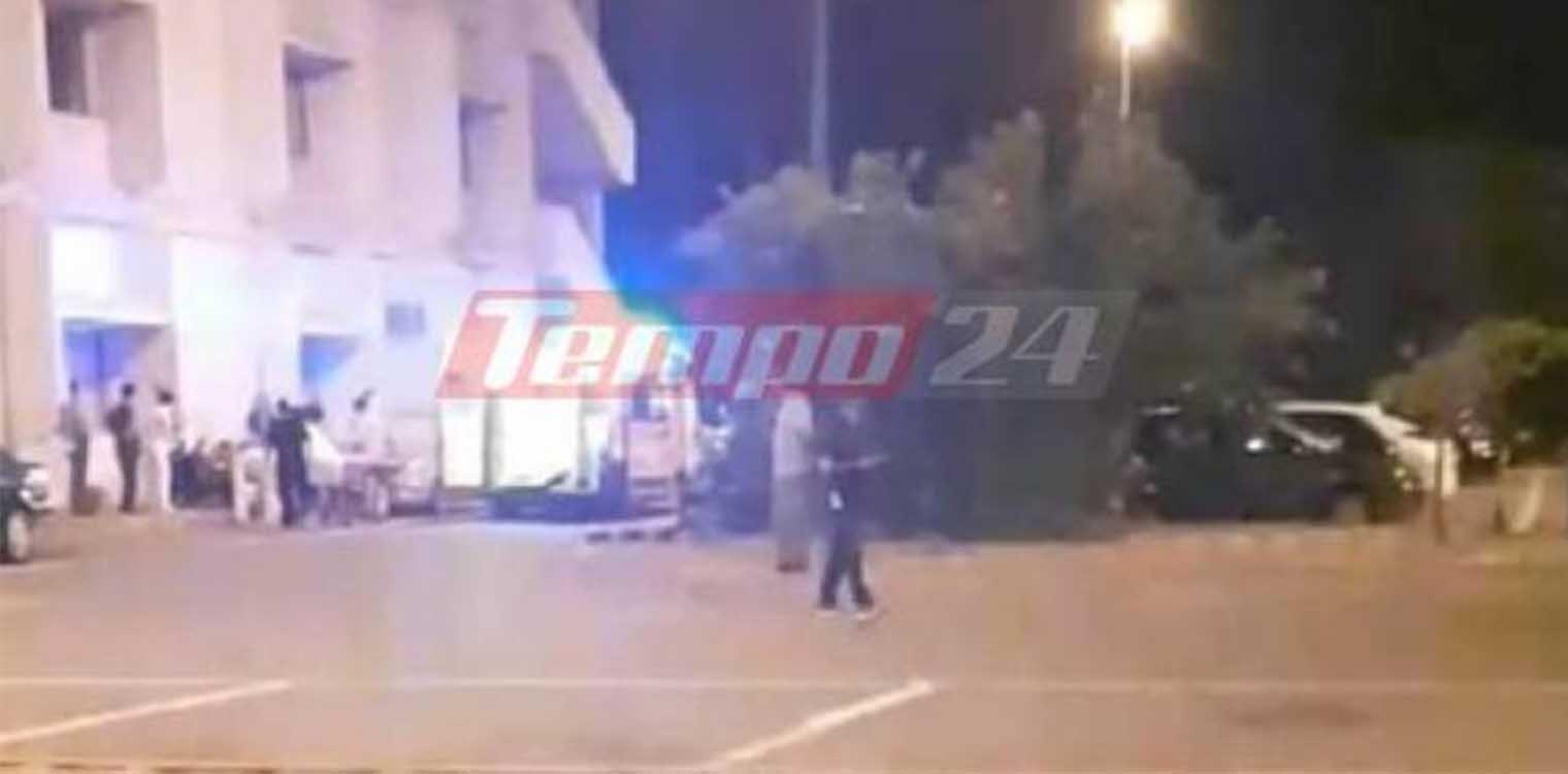 Πάτρα: Σοκ στο Πανεπιστημιακό Νοσοκομείο - Γυναίκα έπεσε στο κενό από την κλινική covid (video)