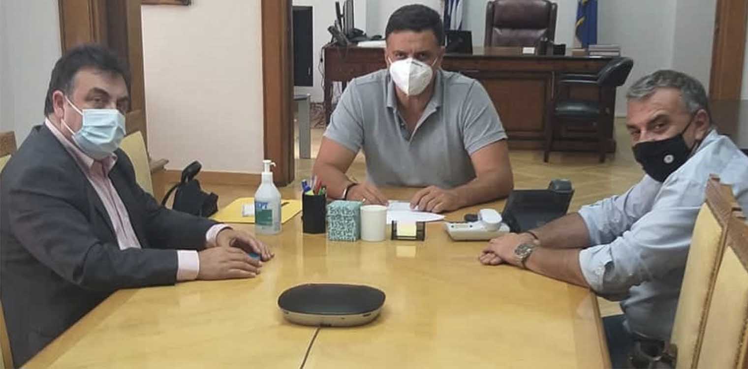 Συνάντηση Αντωνακόπουλου με τον Υπουργό Υγείας Β. Κικίλια