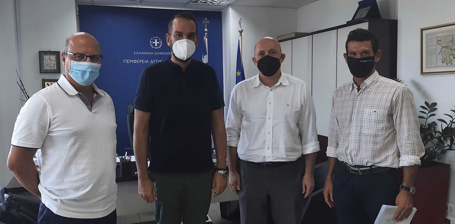 Συνάντηση Φαρμάκη με τη νέα Διοίκηση του Επιστημονικού Πάρκου Πατρών