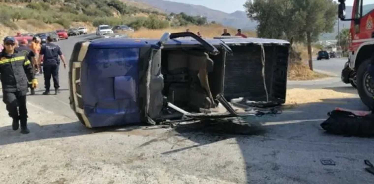 Κρήτη: Νεκρός 60χρονος σε τροχαίο