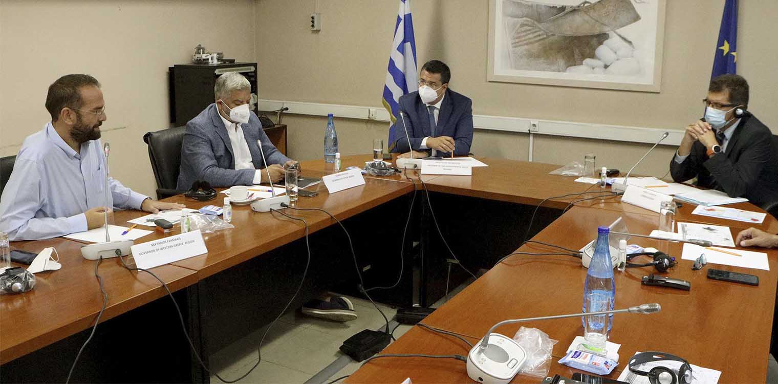 Στη συνεδρίαση της ΕΝΠΕ με τον Ευρωπαίο Επίτροπο Διαχείρισης Κρίσεων ο Φαρμάκης