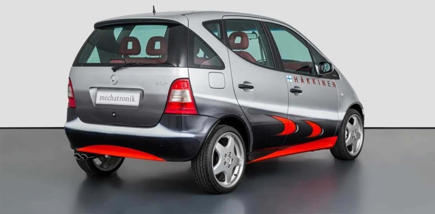 Η σπάνια Mercedes A-Class από τη F1 που δεν πουλήθηκε ποτέ
