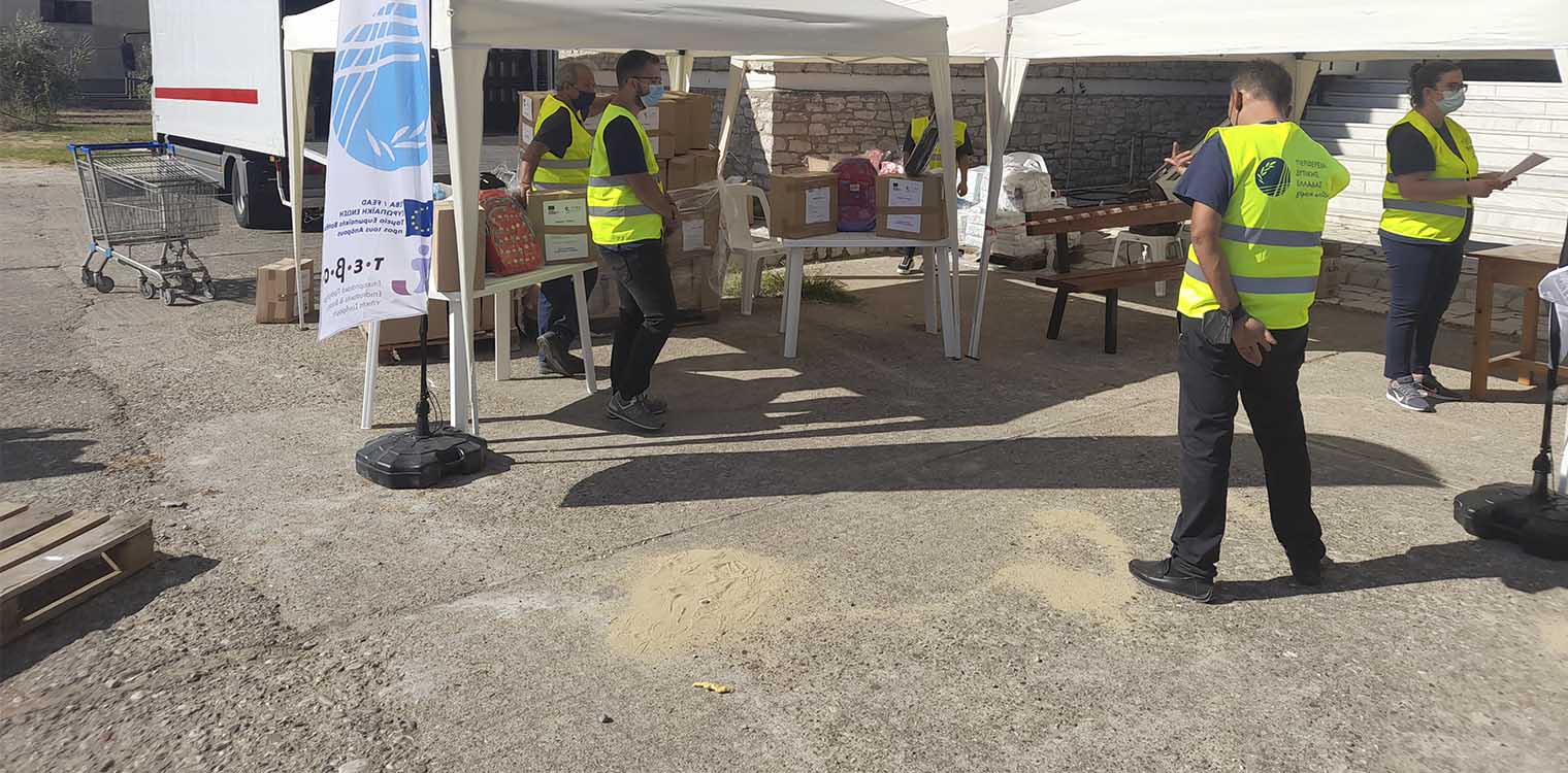 Μπαλιούκος: Είμαστε πάντα δίπλα στους άπορους