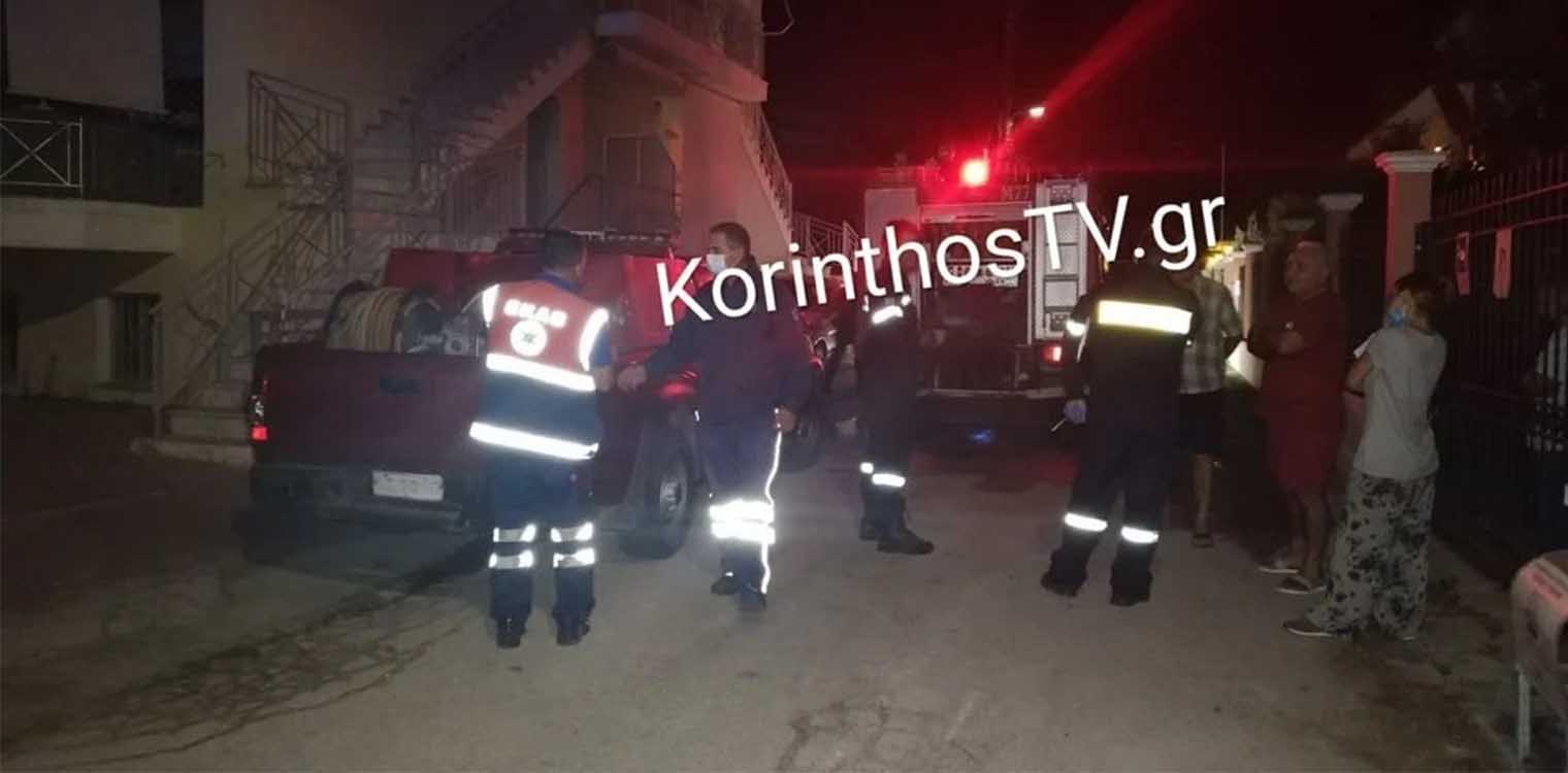 Βραχάτι Κορινθίας: Νεκρός 75χρονος έπειτα από φωτιά στο σπίτι του (video)