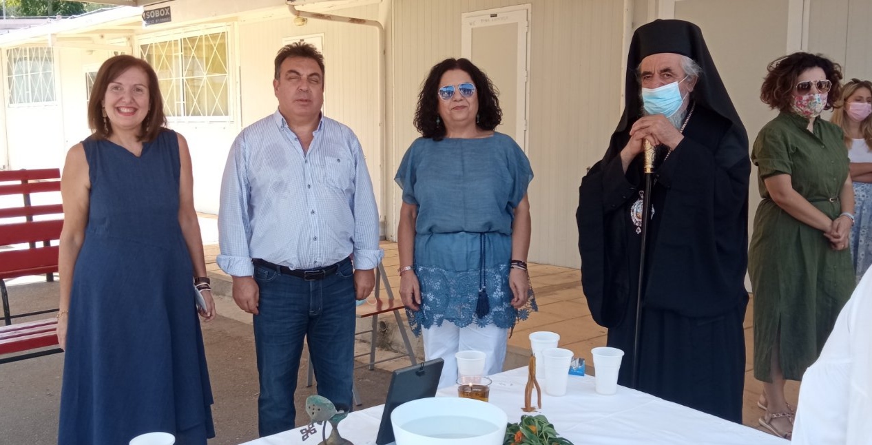 Αγιασμός στο ΕΕΕΕΚ Πύργου για τη σχολική χρονιά 2021-2022