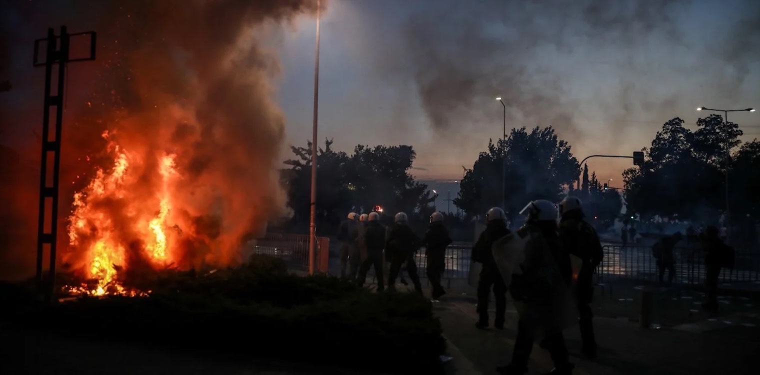 ΔΕΘ: Χημικά και ένταση στο κέντρο της Θεσσαλονίκης