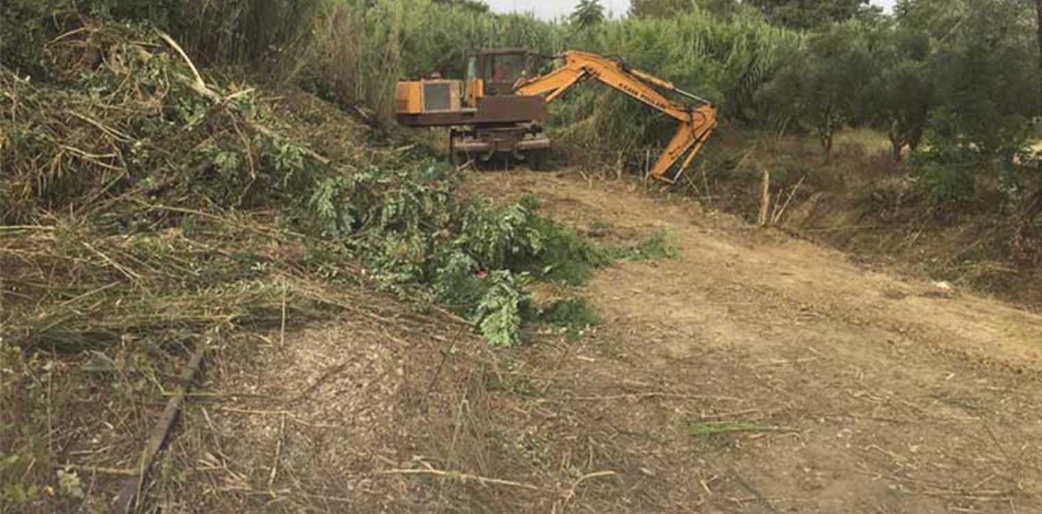 Δήμος Πύργου: Καθαρισμός τριών ρεμάτων