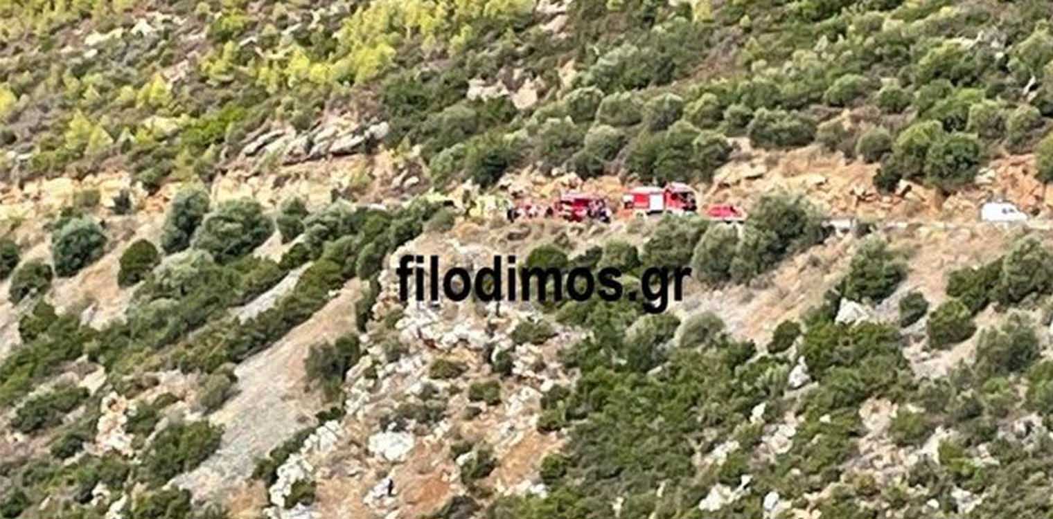 Αίγιο: Αυτοκίνητο έπεσε σε γκρεμό - Νεκρός ο οδηγός