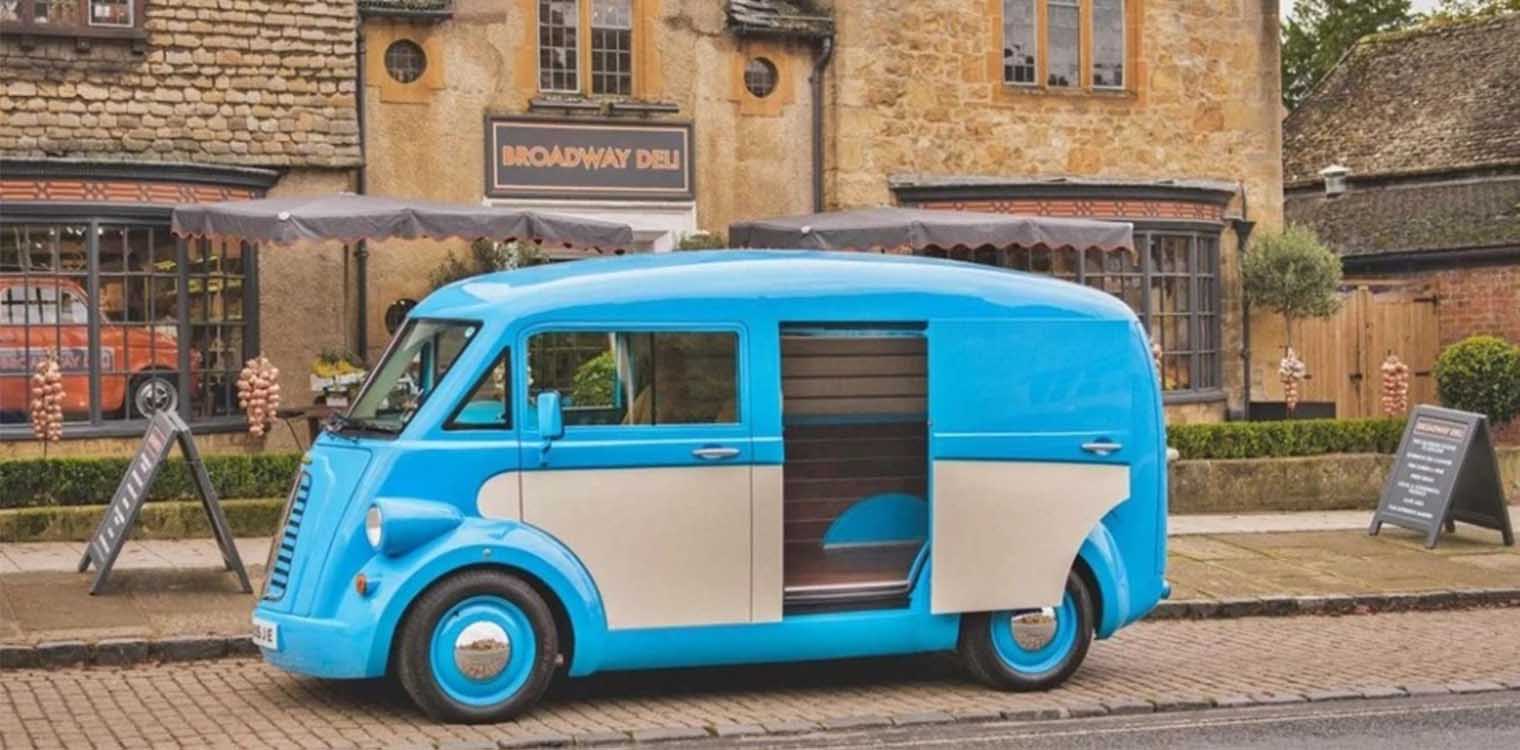 Ηλεκτρική αναβίωση του Morris J-Type Van