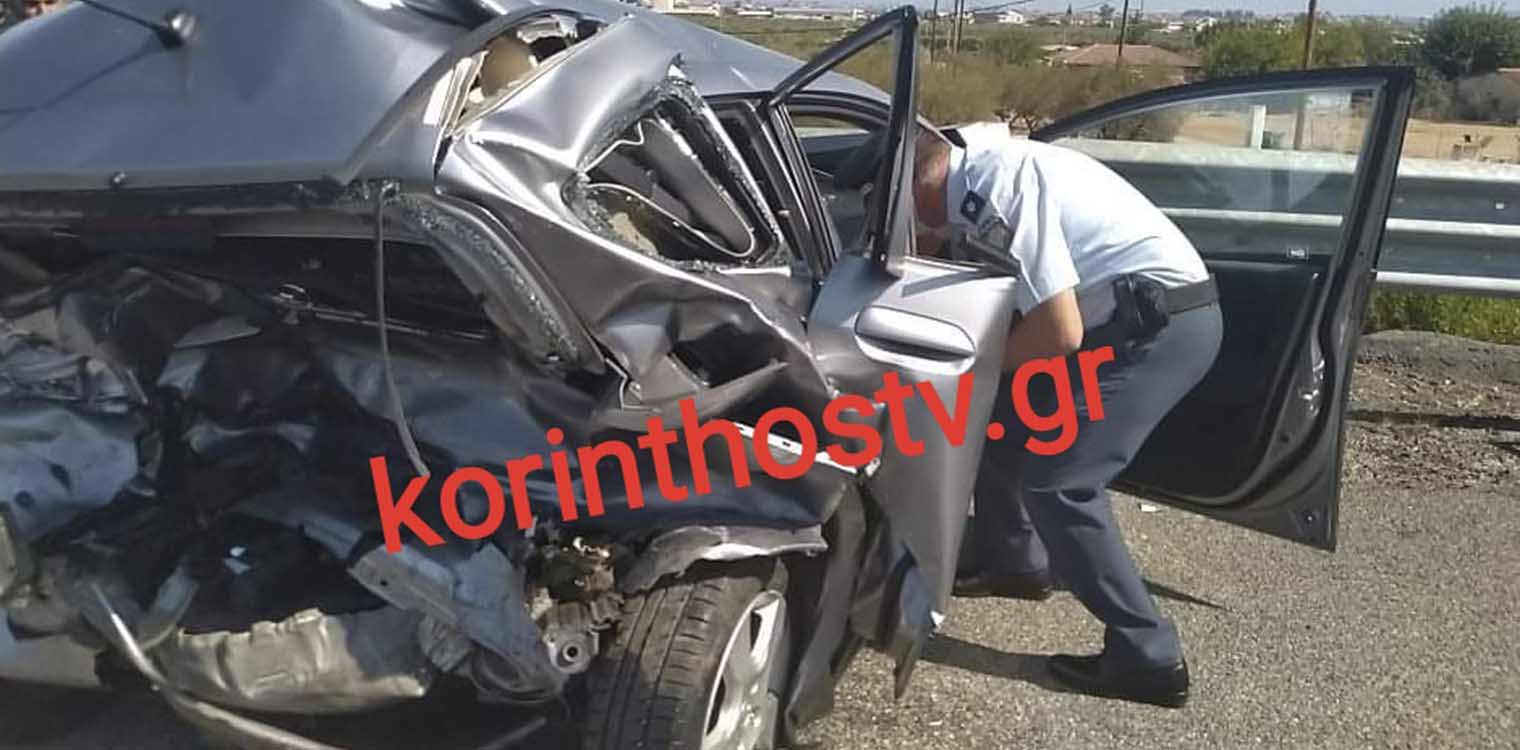 Σοβαρό τροχαίο με τραυματίες στην Ε.Ο Κορίνθου - Πατρών, στο ύψος του Ζευγολατιού (photos)