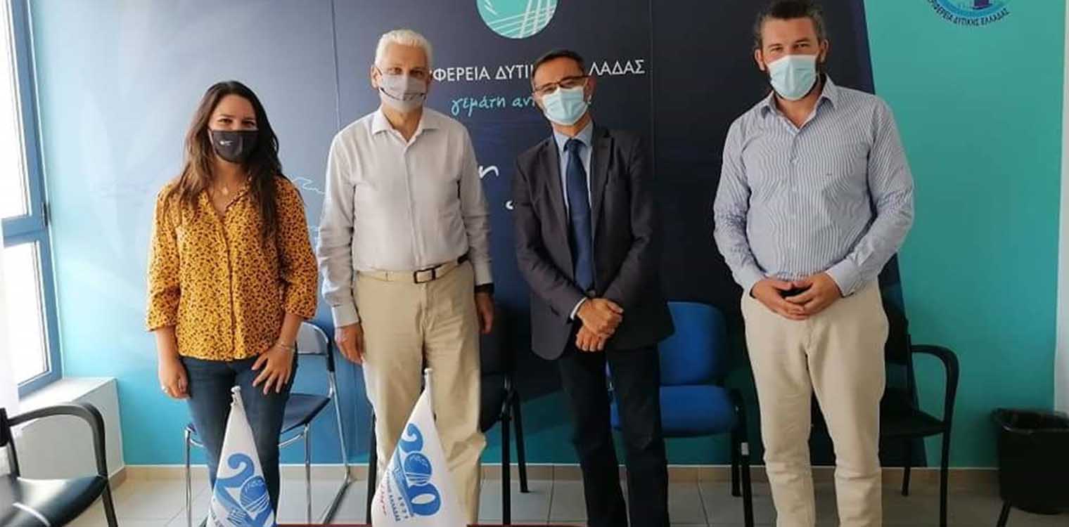 Συνάντηση του Αντιπεριφερειάρχη Φ. Ζαΐμη με τον Γενικό Διευθυντή της “Airport Regions Council”