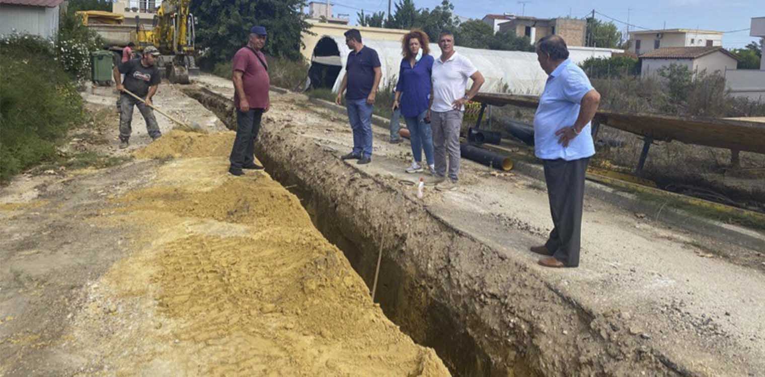 Ξεκίνησαν οι εργασίες του Βιολογικού Καθαρισμού στο Στρουσι του Δήμου Ανδραβίδας - Κυλληνης