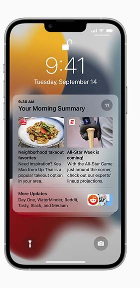 Apple iPhone 13 Pro Notifications 09142021APE