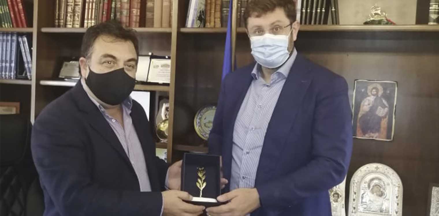 Συνάντηση Αντωνακόπουλου με τον βουλευτή και τομεάρχη Εσωτερικών ΣΥΡΙΖΑ-ΠΣ Κώστα Ζαχαριάδη