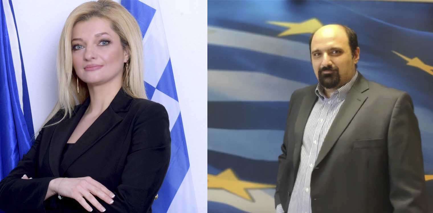 Επικοινωνία Αυγερινοπούλου - Τριαντόπουλου για την επίσπευση της αποζημίωσης των πυρόπληκτων αγροτών