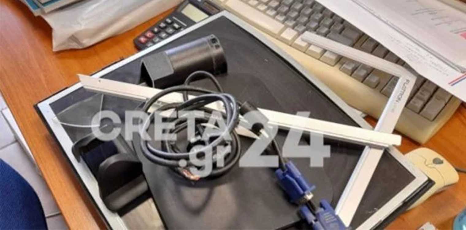 Κρήτη: Επεισόδιο στο δημαρχείο με σεισμόπληκτο - Τα έκανε γυαλιά καρφιά