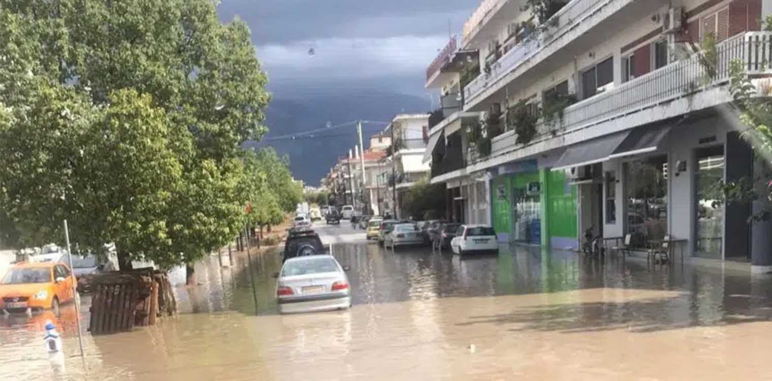 Πάτρα: Με την πρώτη βροχή, ήρθαν και οι πλημμύρες – Που χτύπησε η κακοκαιρία