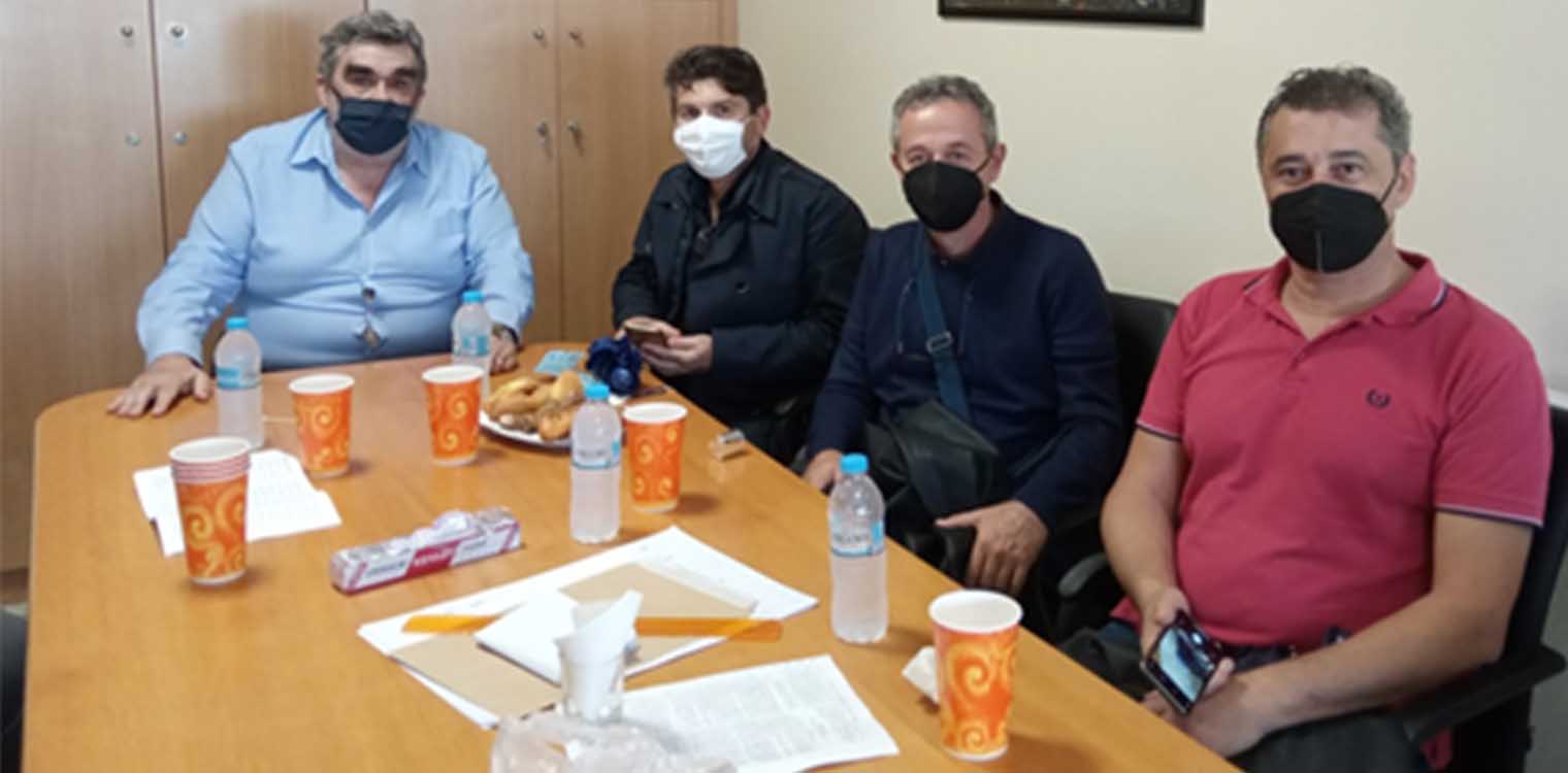 Ηλεία: Ιταλούς Εκπαιδευτικούς υποδέχτηκαν στην Διεύθυνση Δευτεροβάθμιας Εκπαίδευσης μέσω του Erasmus+