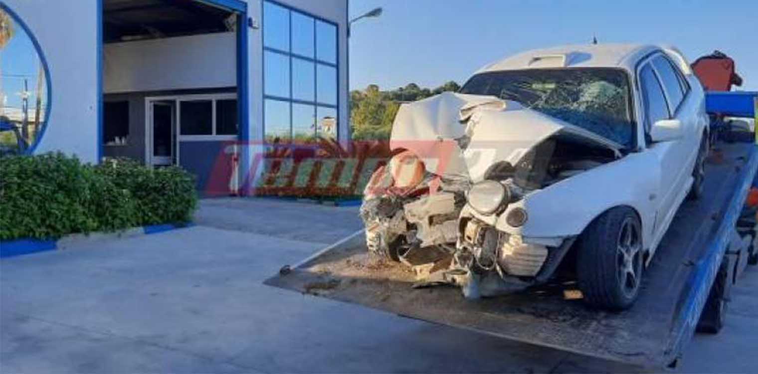 Αχαΐα: Νεκρός 45χρονος σε σοκαριστικό τροχαίο (photos)