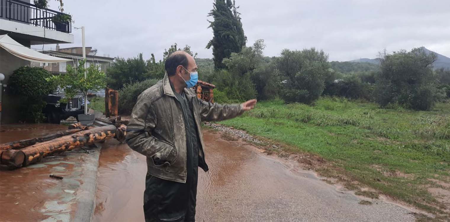 Μεγάλες καταστροφές στο Καινούργιο Αγρινίου απο την κακοκαιρία (photos)