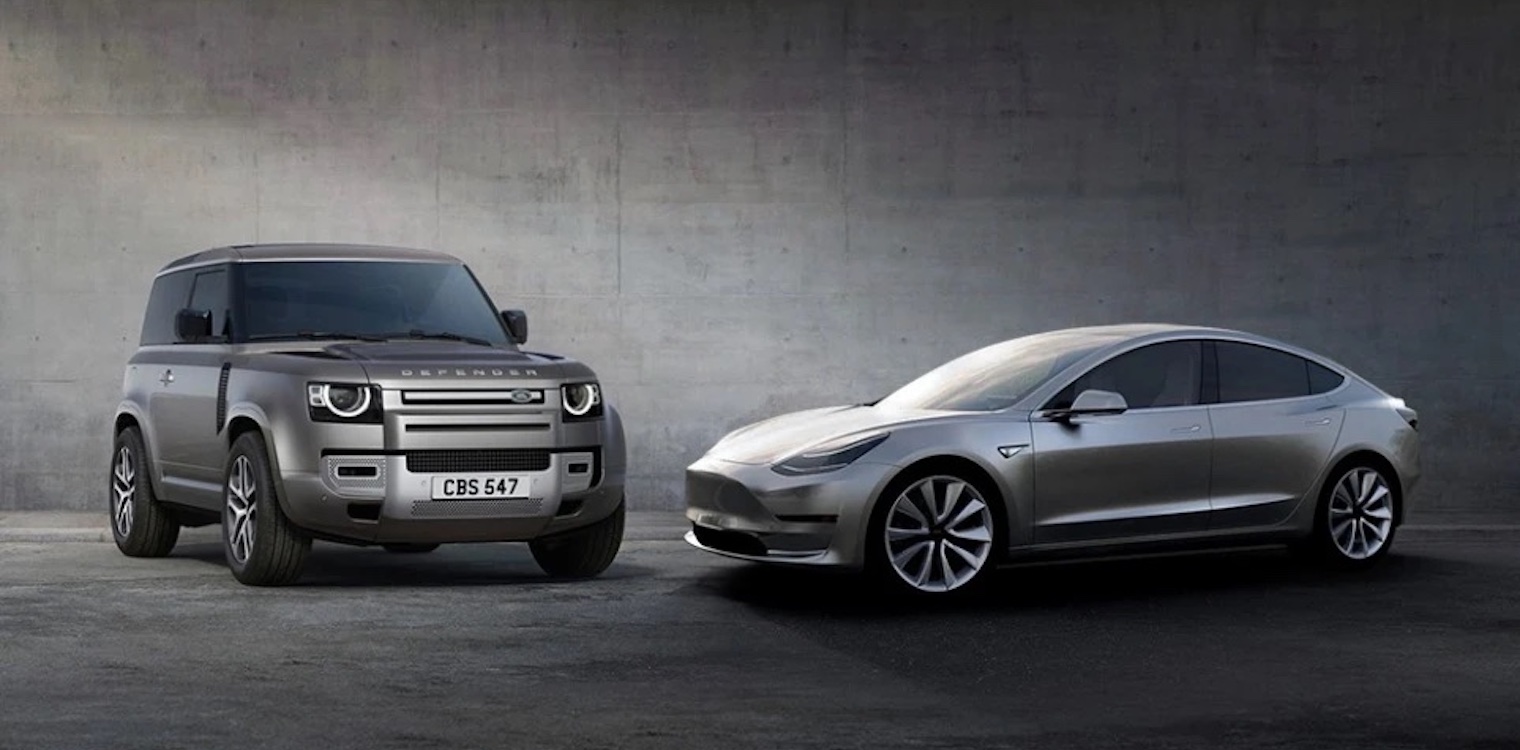 Οι Jaguar Land Rover και Tesla ενώνουν τις δυνάμεις τους