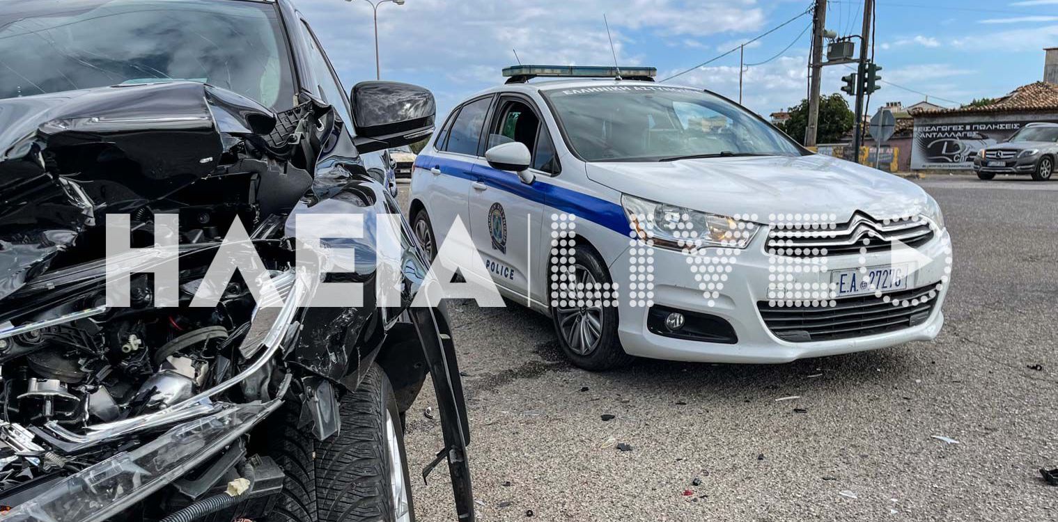 Πύργος: Γερή "στούκα" στον κόμβο Αγ. Γεωργίου