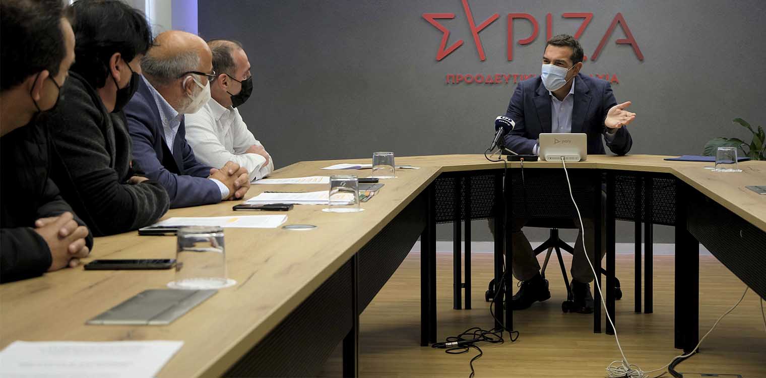 Τσίπρας: Αδιανόητη η διάλυση των λαϊκών αγορών ενώ πολλαπλασιάζονται οι τιμές βασικών προϊόντων