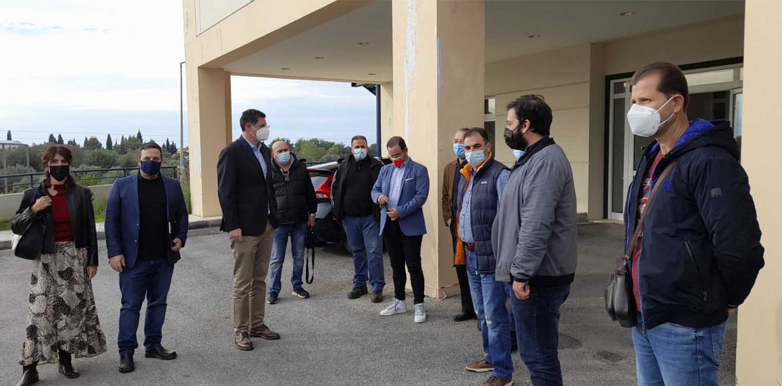 Επίσκεψη κλιμακίου ΣΥΡΙΖΑ ΠΣ Ηλείας στα νοσοκομεία Πύργου - Αμαλιάδας