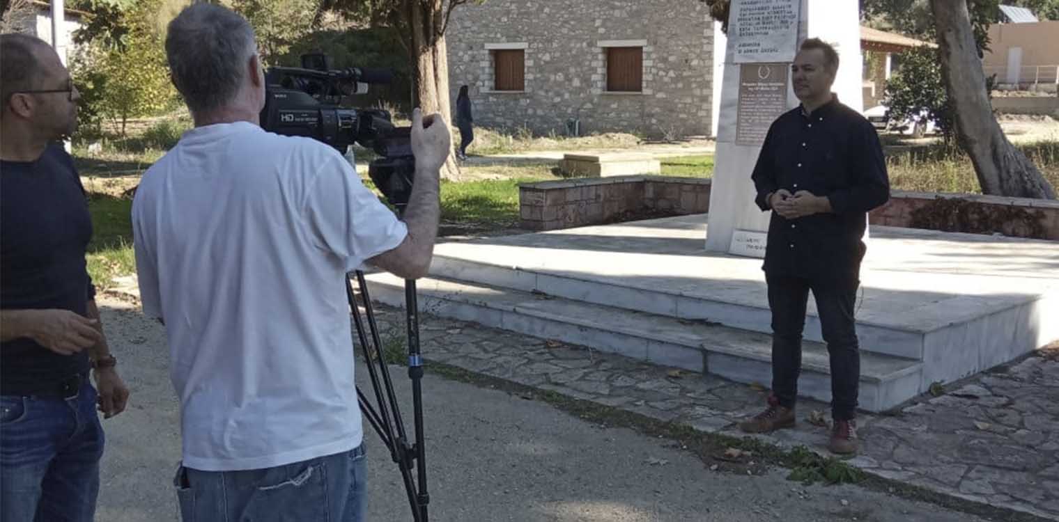 Ξεκίνησαν τα γυρίσματα του ντοκιμαντέρ για την Επανάσταση του 1821 στην Ηλεία