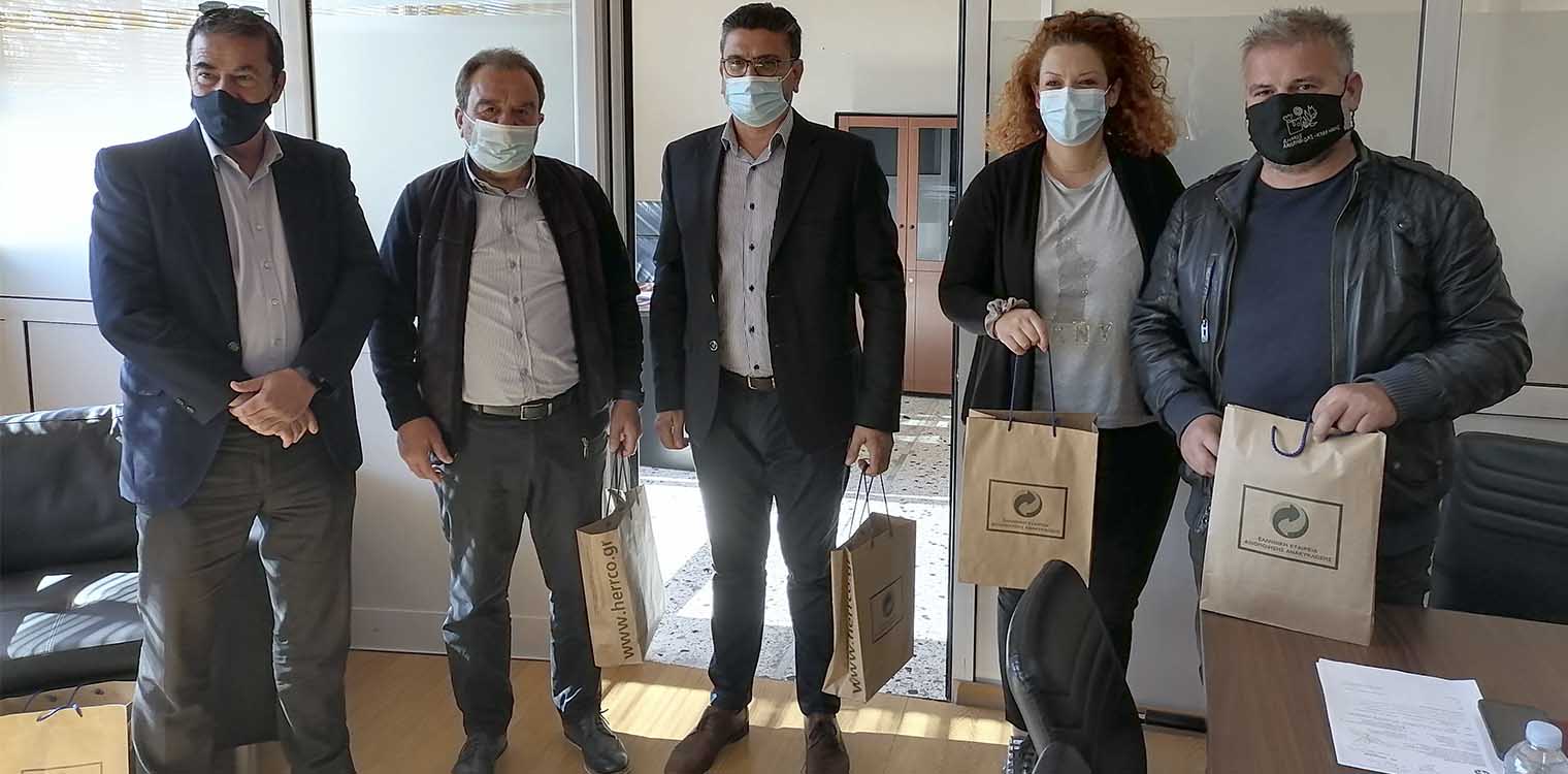 Επίσημη έναρξη της ανακύκλωσης συσκευασιών στον Δήμο Ανδραβίδας - Κυλλήνης