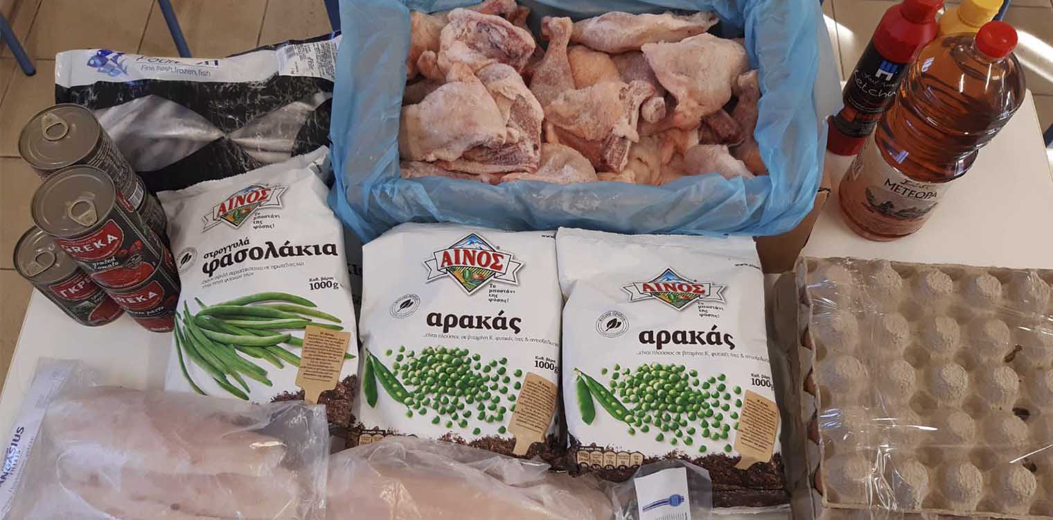 ΕΕΕΕΚ Πύργου: Xορηγία προϊόντων από τον κ. Μπαντούνα Ιωάννη