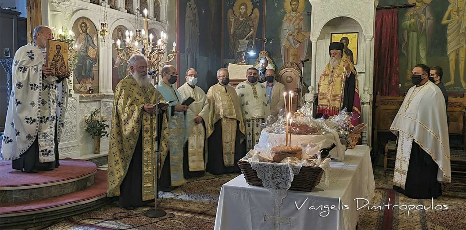 Τo Στολίδι της Ορθοδοξίας και ο μύστης της Θείας Λειτουργίας, εορτάστηκε στην Ι.Μ. Ηλείας