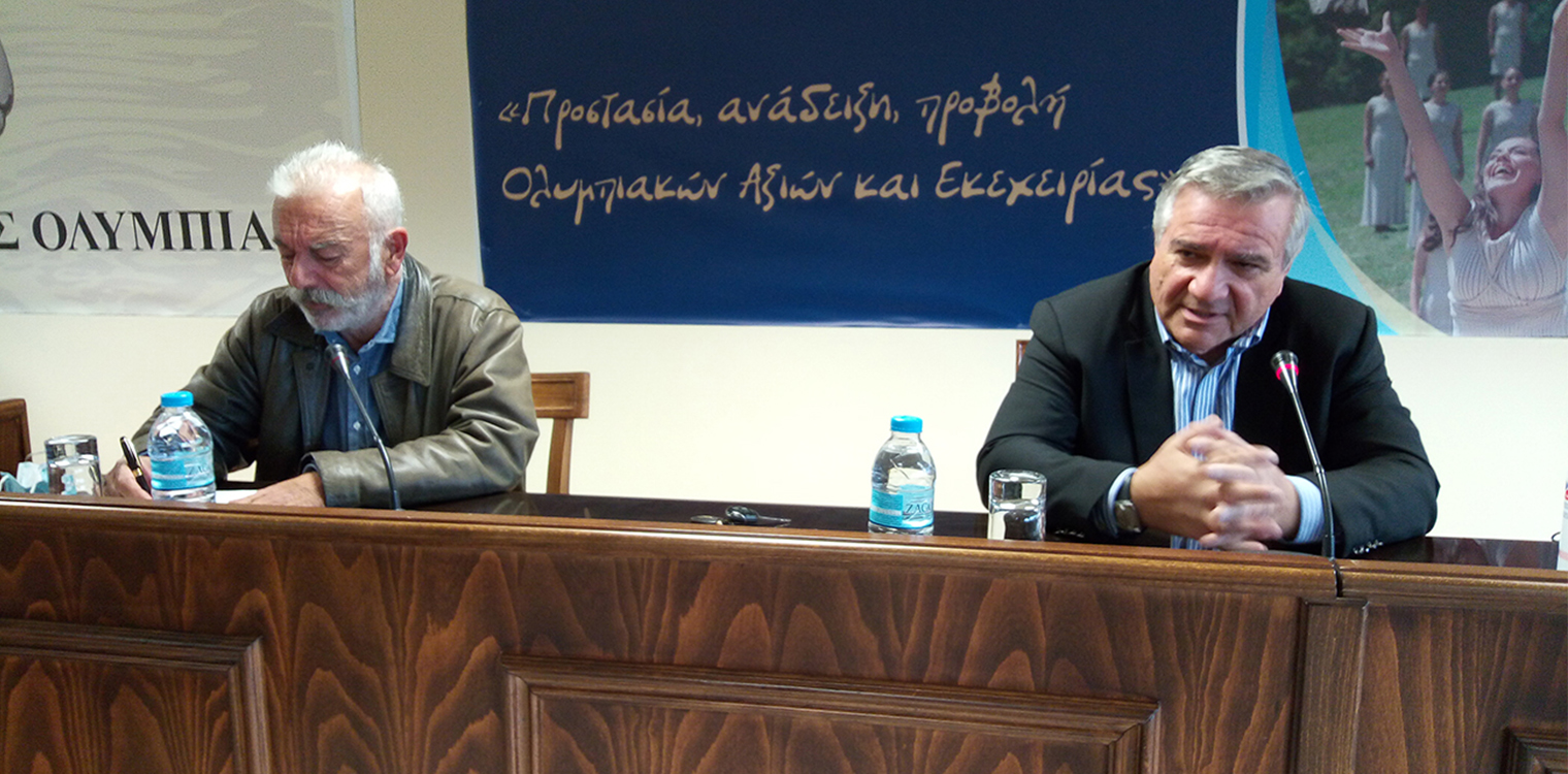 Στην Αρχ. Ολυμπία ο υποψήφιος πρόεδρος του ΚΙΝΑΛ Χάρης Καστανίδης
