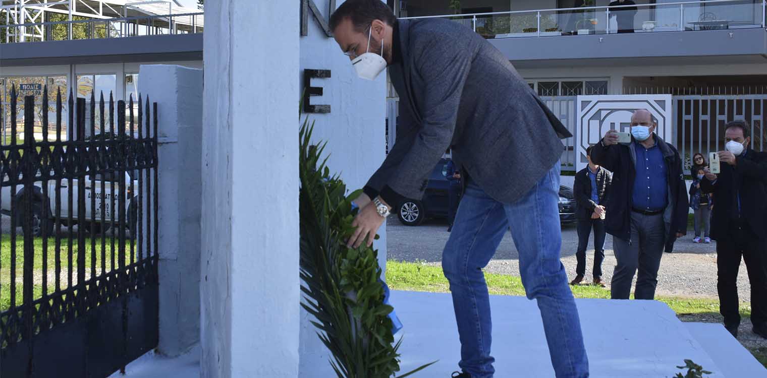 Ο Φαρμάκης για την επέτειο του Πολυτεχνείου: Τρεις λέξεις, μια ιστορία, ένας φάρος διαχρονικών ιδανικών και αξιών