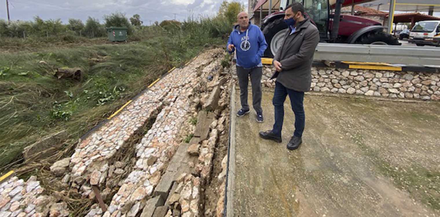 Σε περιοχές του Ηλειακού κάμπου ο Ανδρέας Νικολακόπουλος