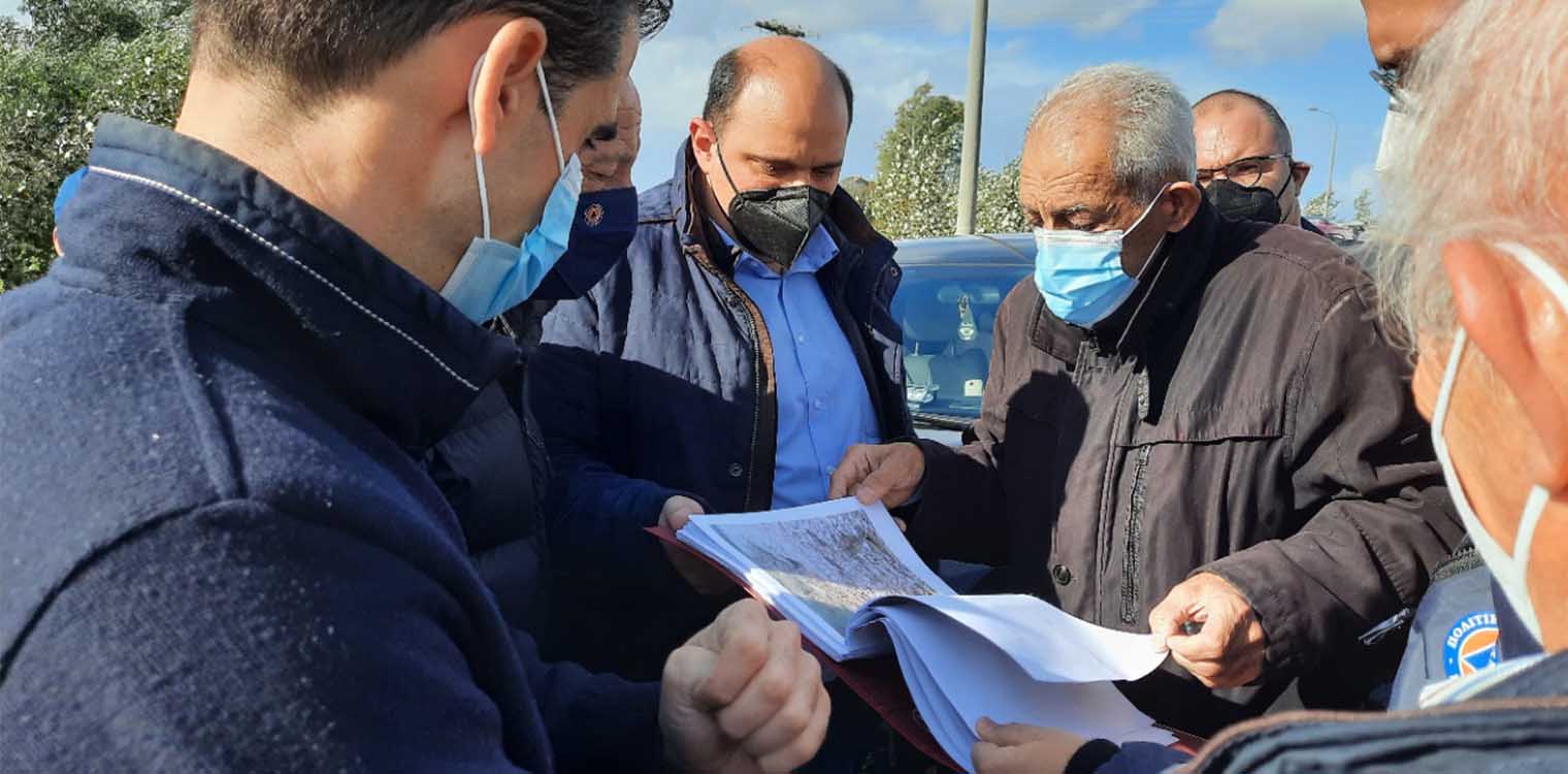 Επίσκεψη Κυβερνητικού κλιμακίου στον δήμο Ήλιδας - Τεράστιες οι ζημιές από την πρόσφατη θεομηνία