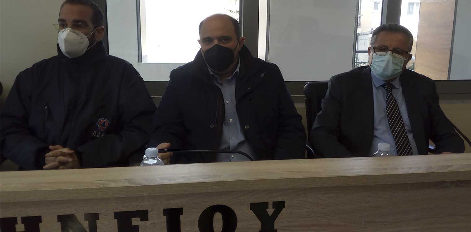 Άμεσες καταγραφές και άμεσες αποζημιώσεις ζήτησε ο Λέντζας απο το κυβερνητικό κλιμάκιο με επικεφαλής τον Χρ. Τριαντόπουλο